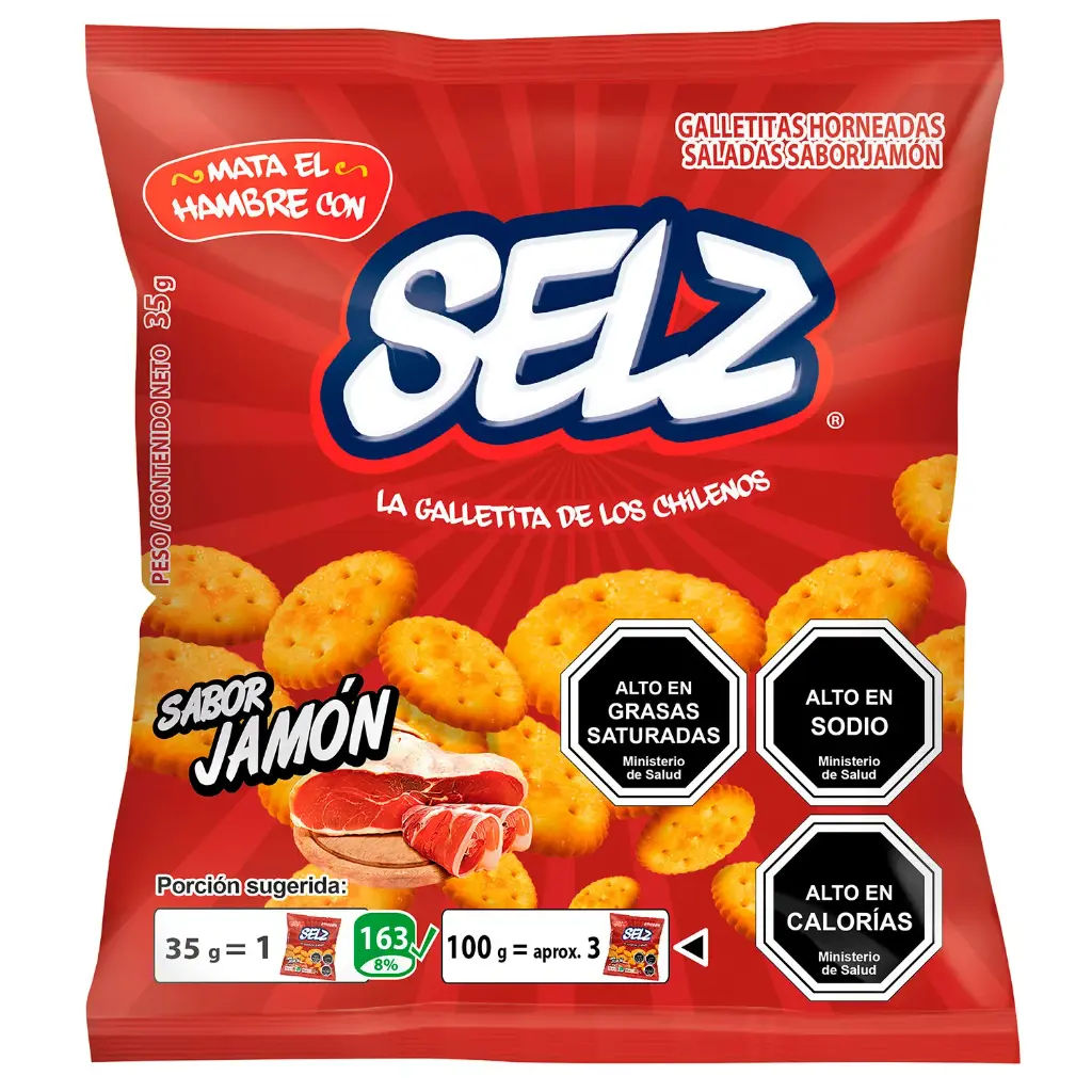 MINI SELZ JAMON 35g
