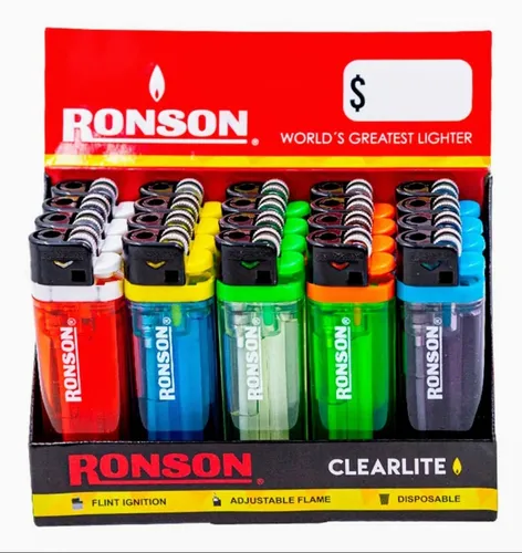 ENCENDEDOR RONSON CLEARLITE