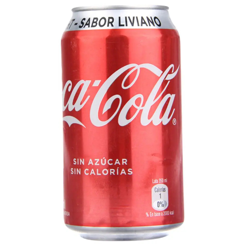 COCA LIGHT LATA 350cc