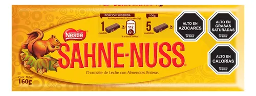 CHOCOLATE S.NUSS 160 GR
