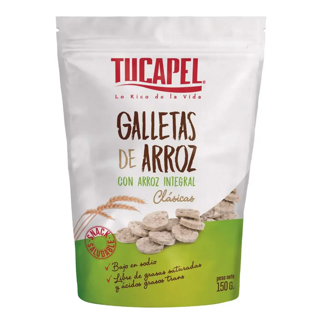 GALLETTA ARROZ TUCAPEL 150g