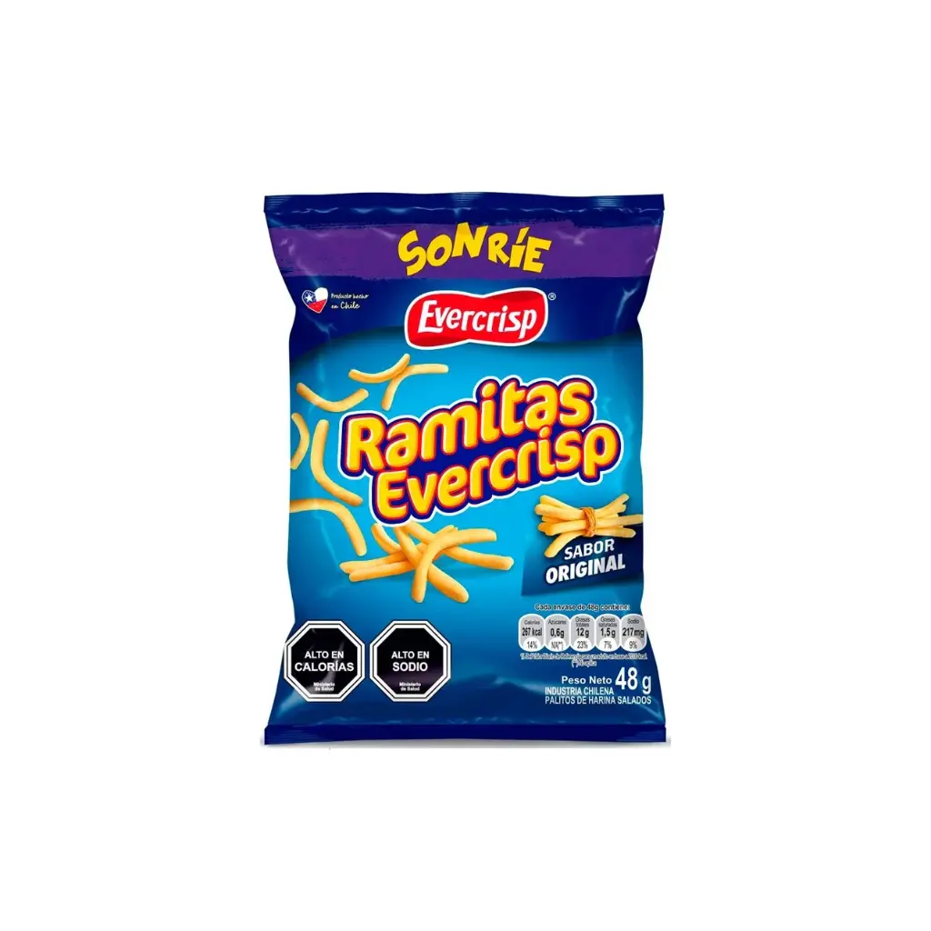 RAMITA QUESO EVERCRISP 48g