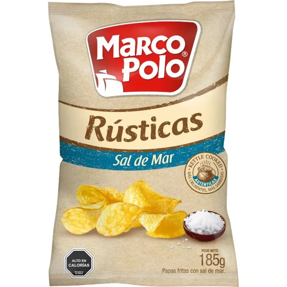 PAPA RUSTICA SAL DE MAR 185g