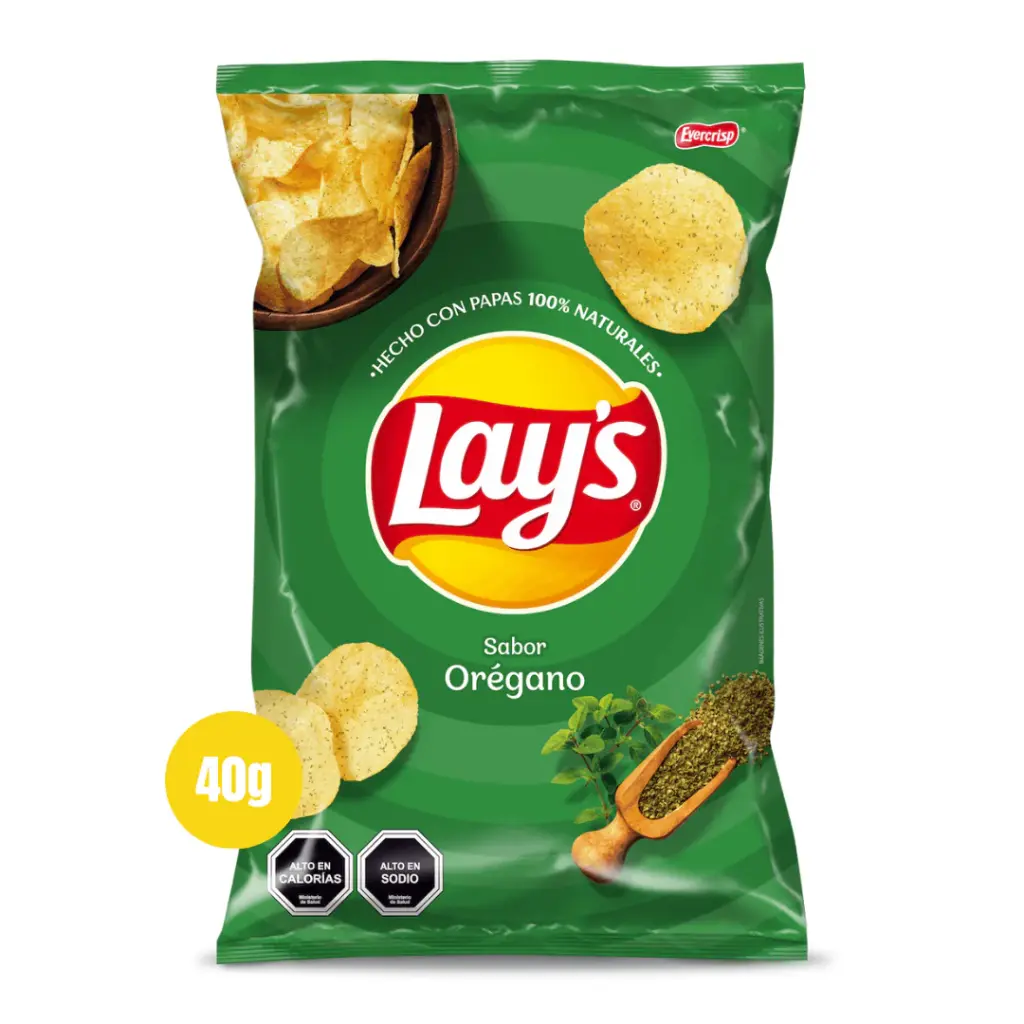 PAPA LAYS OREGANO 40g