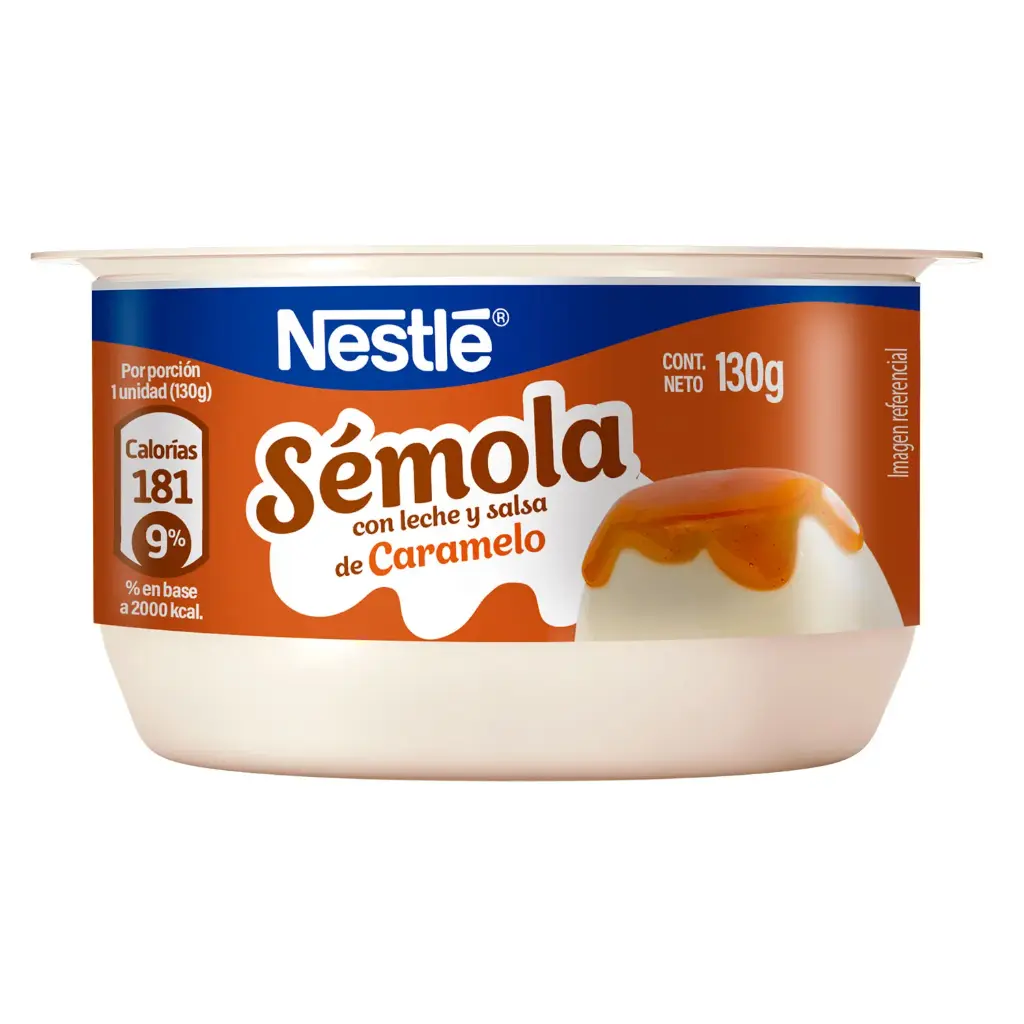 [12583618] Semola Leche Caramelo130g  Nestle