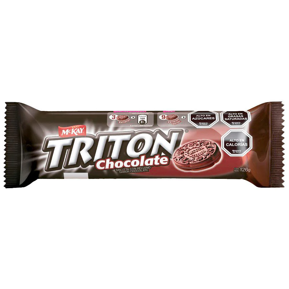 [36800] GALLETA  TRITON CHOCOLATE 116g