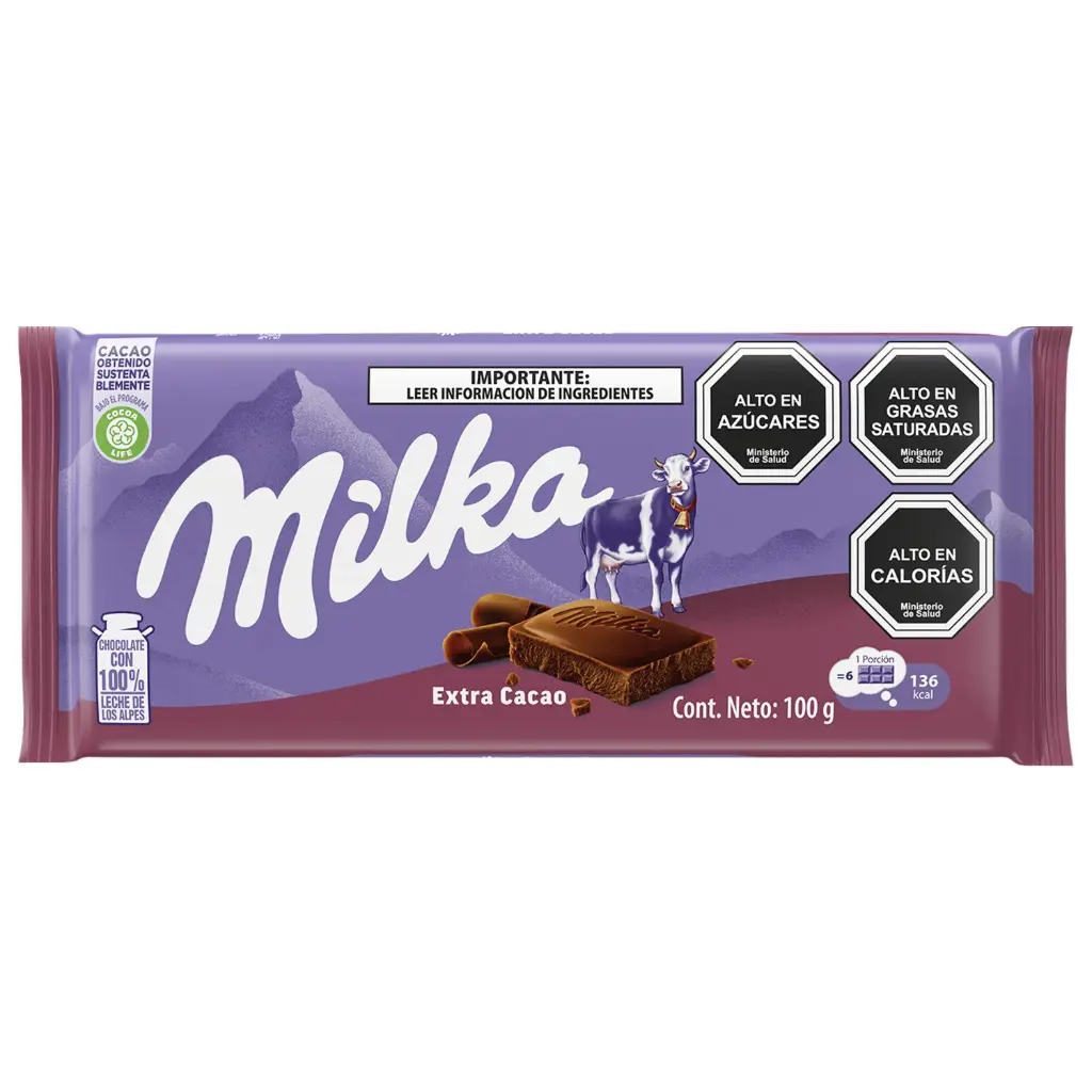 Milka Extra Cacao 100g