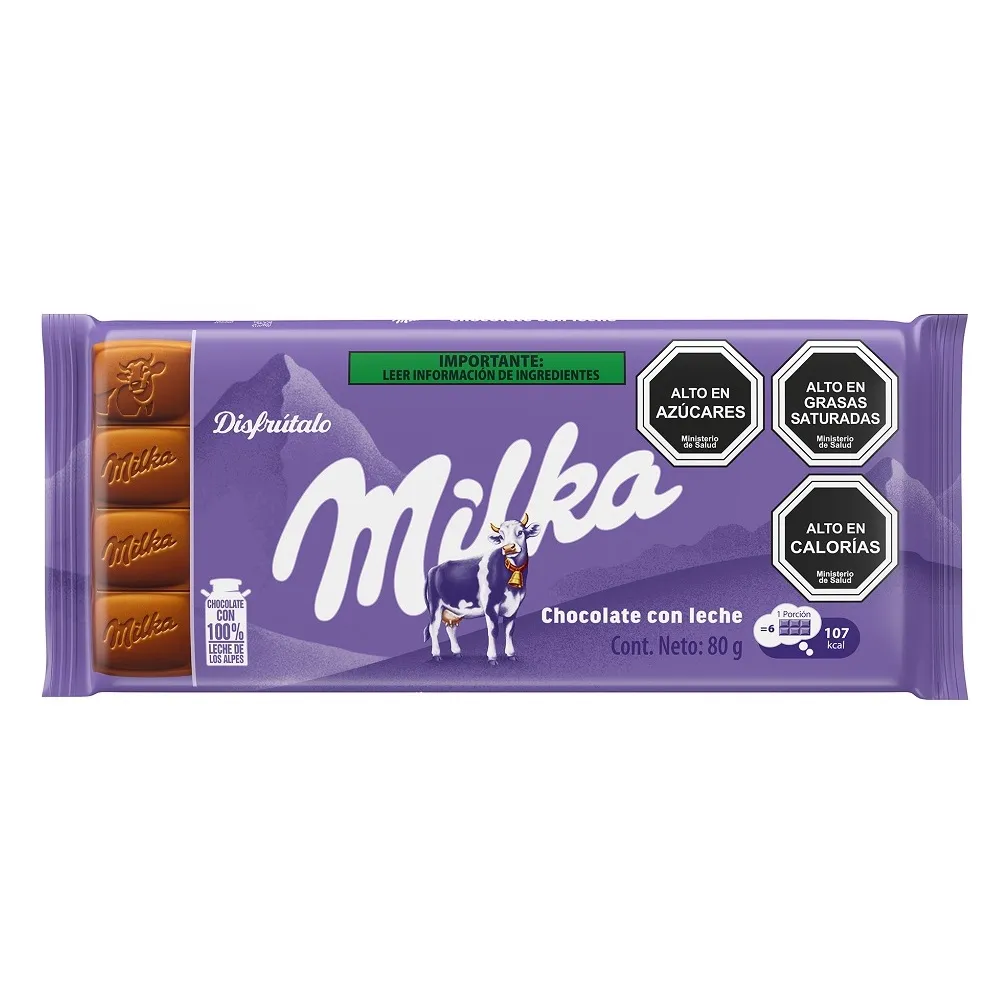 Milka Chocolate Leche 80g