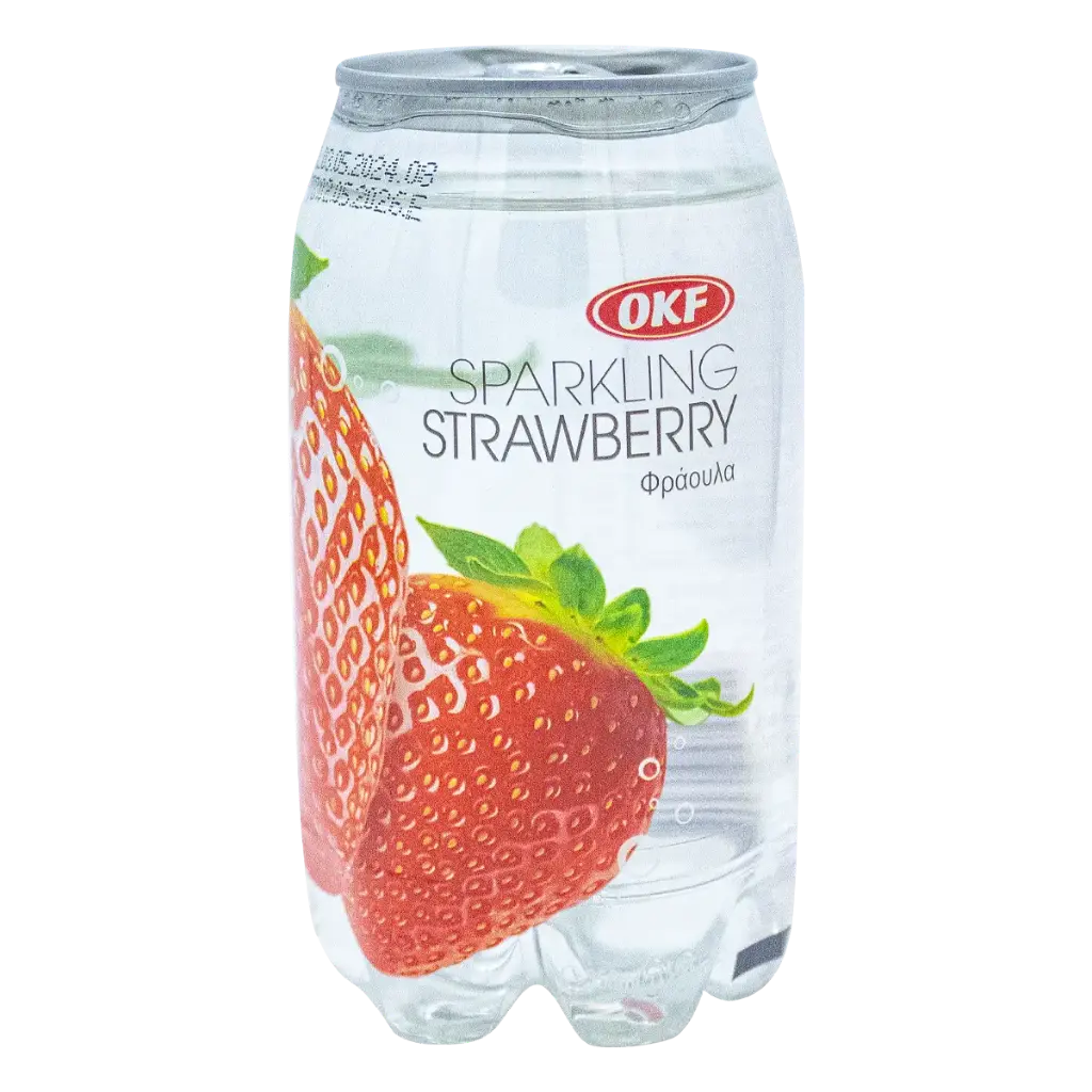 Agua Sparkling Frutilla 350ml OKF