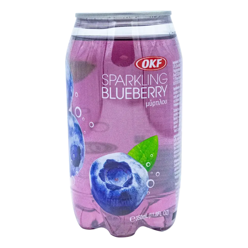 AGUA SPARKLING BLUEBERRY OKF 350ml