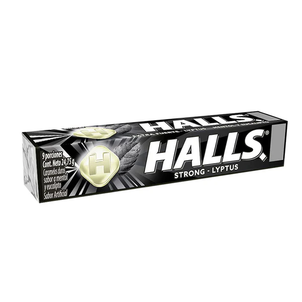 HALLS NEGRO 