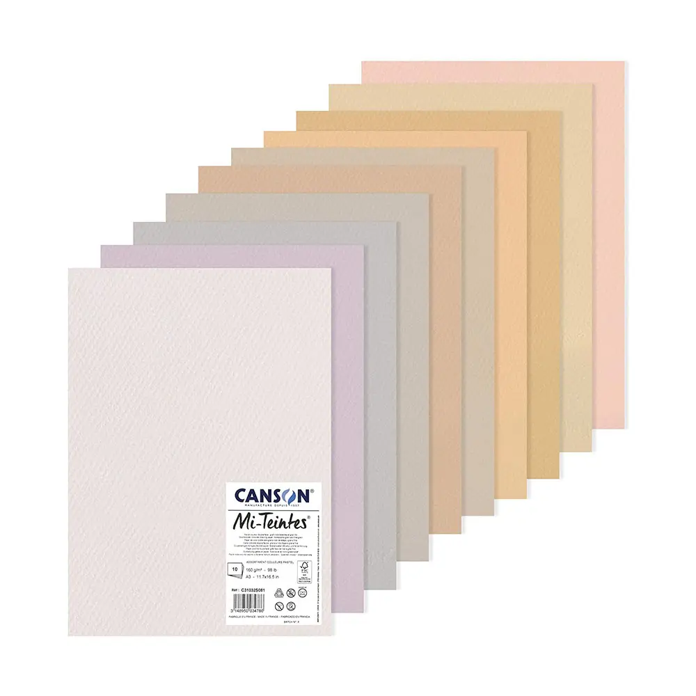 PAPEL IMPRESORA CANSON COLORES PASTE