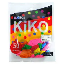 GLOBO MIL FIGURAS KIKO 50 SURTIDOS REUTT