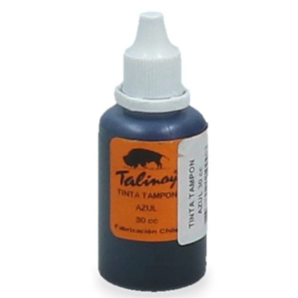 TINTA TAMPON TALINAY AZUL