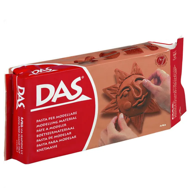 PASTA MODELAR TERRACOTA 500 GR DAS