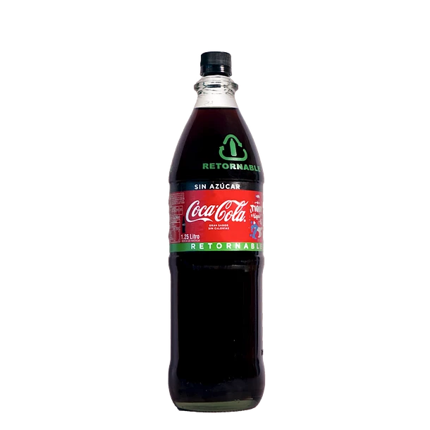 [120450] COCA COLA ZERO RET 1,25 Lt