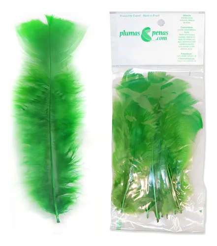 PLUMAS VERDE CLARO KINDER MIX