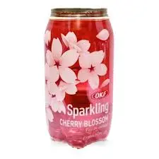 AGUA SPARKLING CHERRY BLOSSOM OKF 350 ML