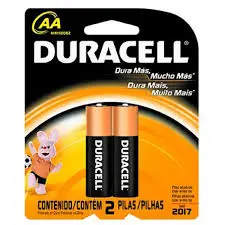 PILAS AA DURACEL 2 UNI