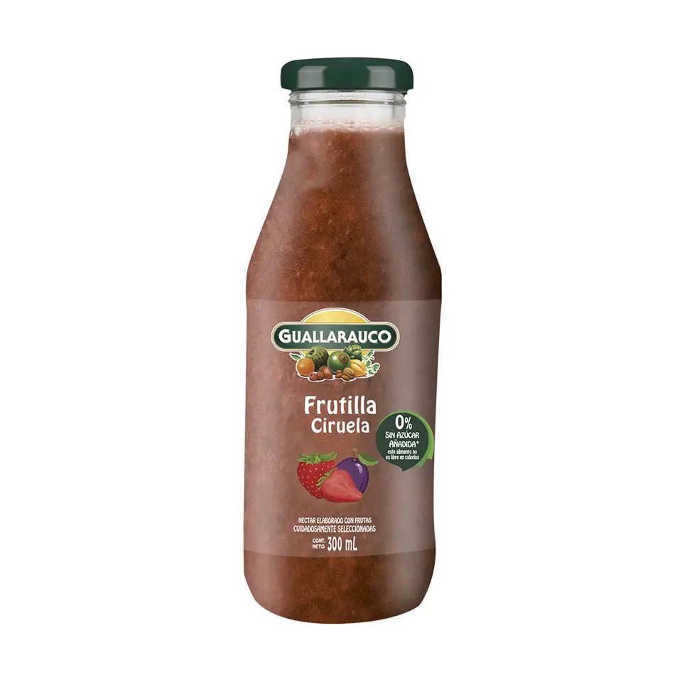FRUTILLA CIRUELA 300ML GUALLARAUCO