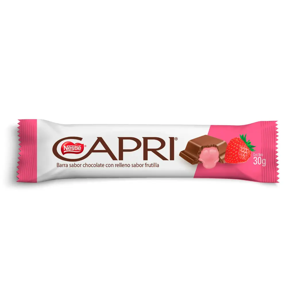 CAPRI FRUTILLA 30 GRAMOS NESTLE