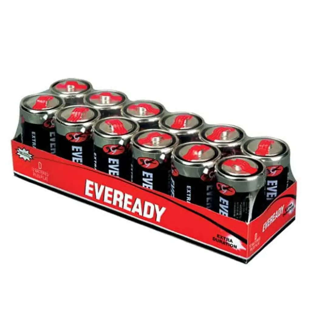 PILAS CARBON D GRANDE EVEREADY 