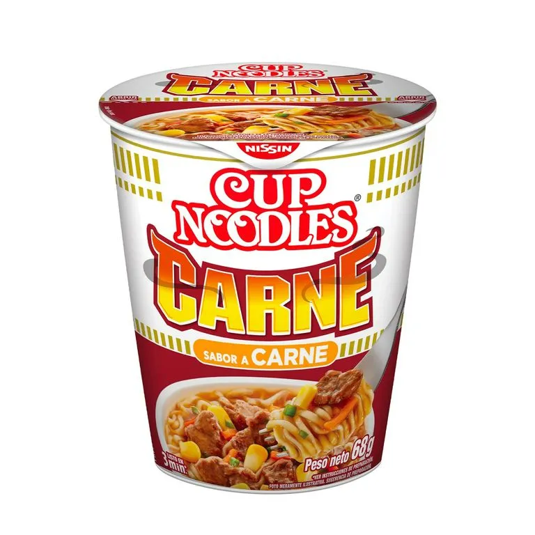 BOWL CUP NISSIN CARNE 68 GR