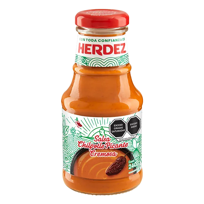 [60006] HERDEZ SALSA CHIPOTLE PICAN CREM 240G