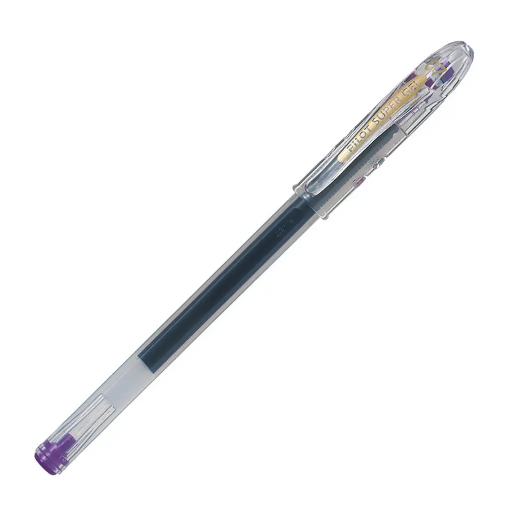 [4902505330865] LAPIZ TINTA GEL PILOT G-I VIOLETA SUPER GEL 