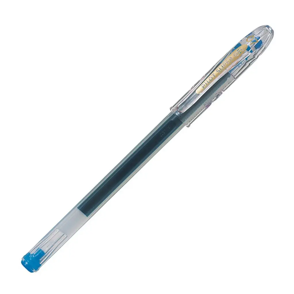 [4902505330896] LAPIZ TINTA GEL PILOT G-I TURQUESA SUPER GEL 
