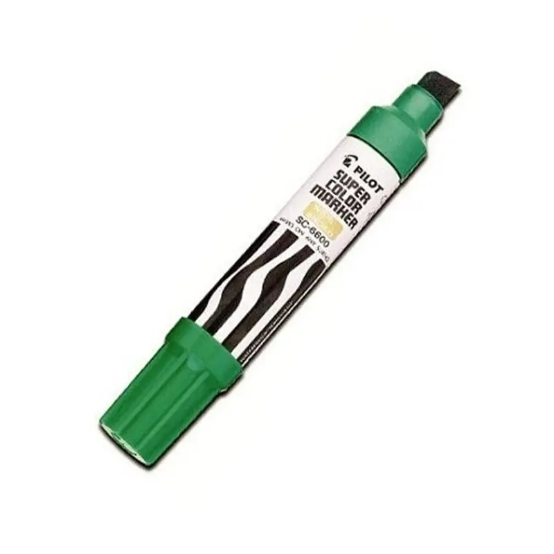 PLUMON PERMANENTE PILOT JUMBO 12.5MM VERDE