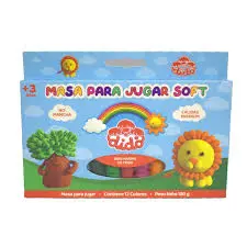 [45860] MASA MODELAR DIDO SET 12 COLORES 180 GRAMOS
