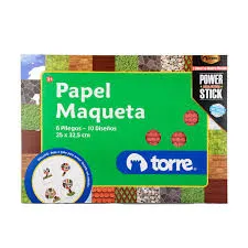 BLOCK PAPEL MAQUETA TORRE 25X32 6 PLIE 