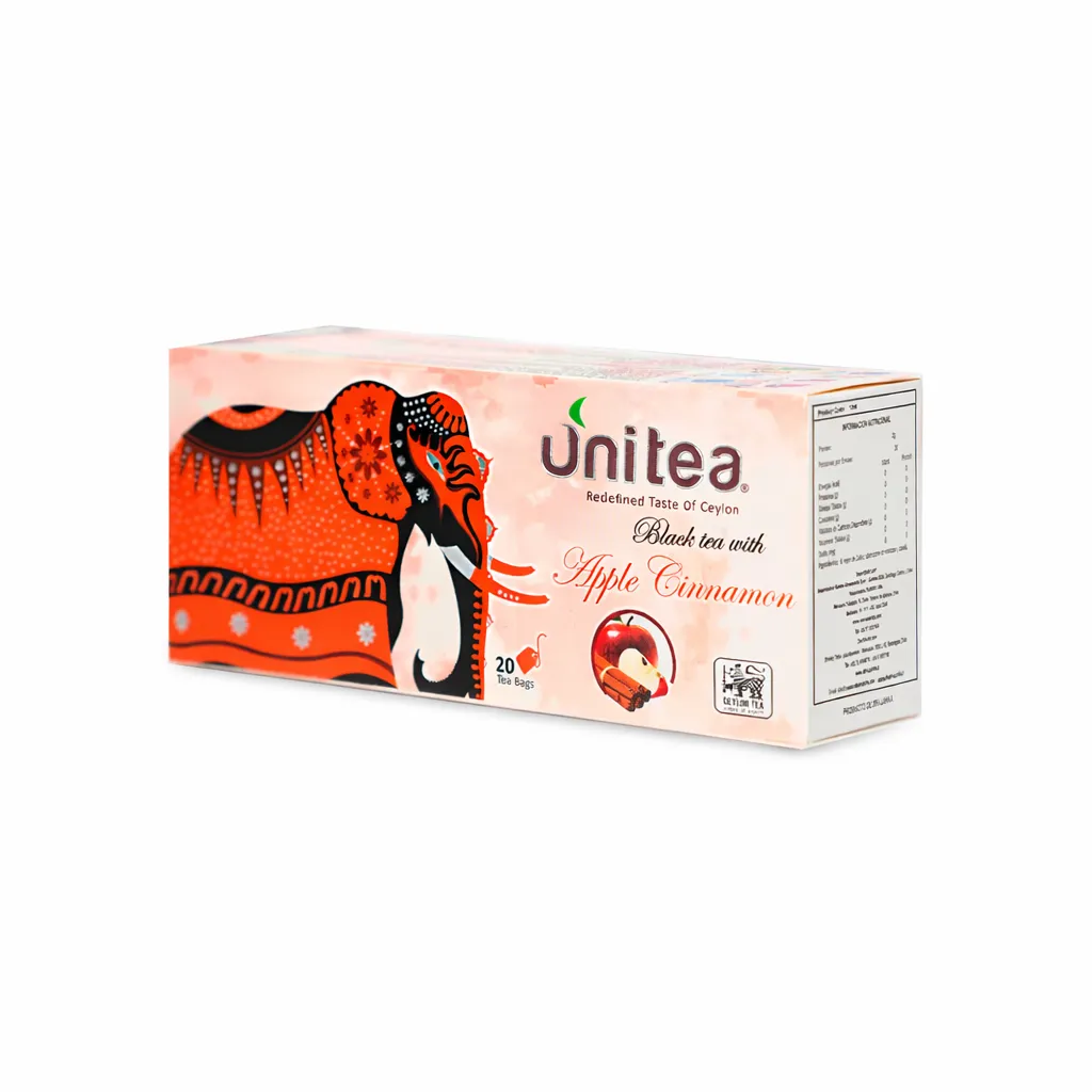 UNTEA TE NEGRO MANZANA CANELA 20U