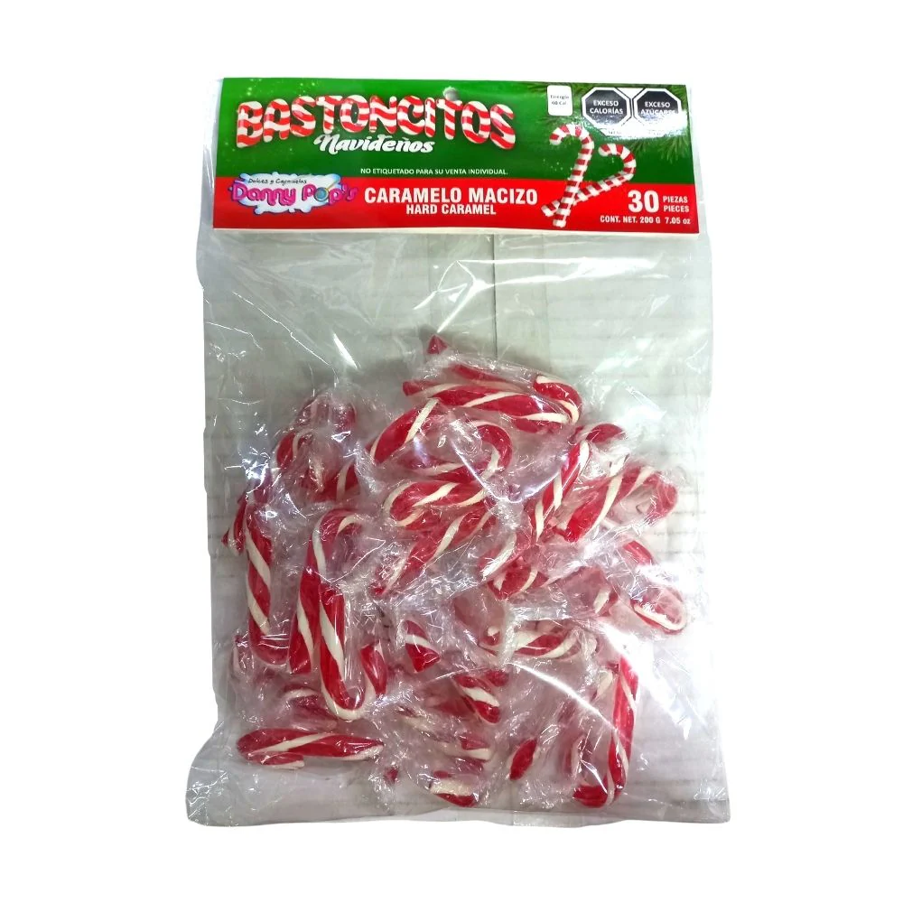 BASTONCITOS BLANCOS Y ROJOS