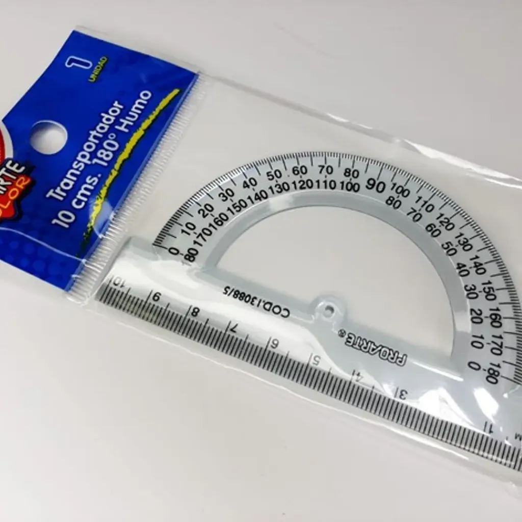 TRANSPORTADOR 10CM 180 PROARTE