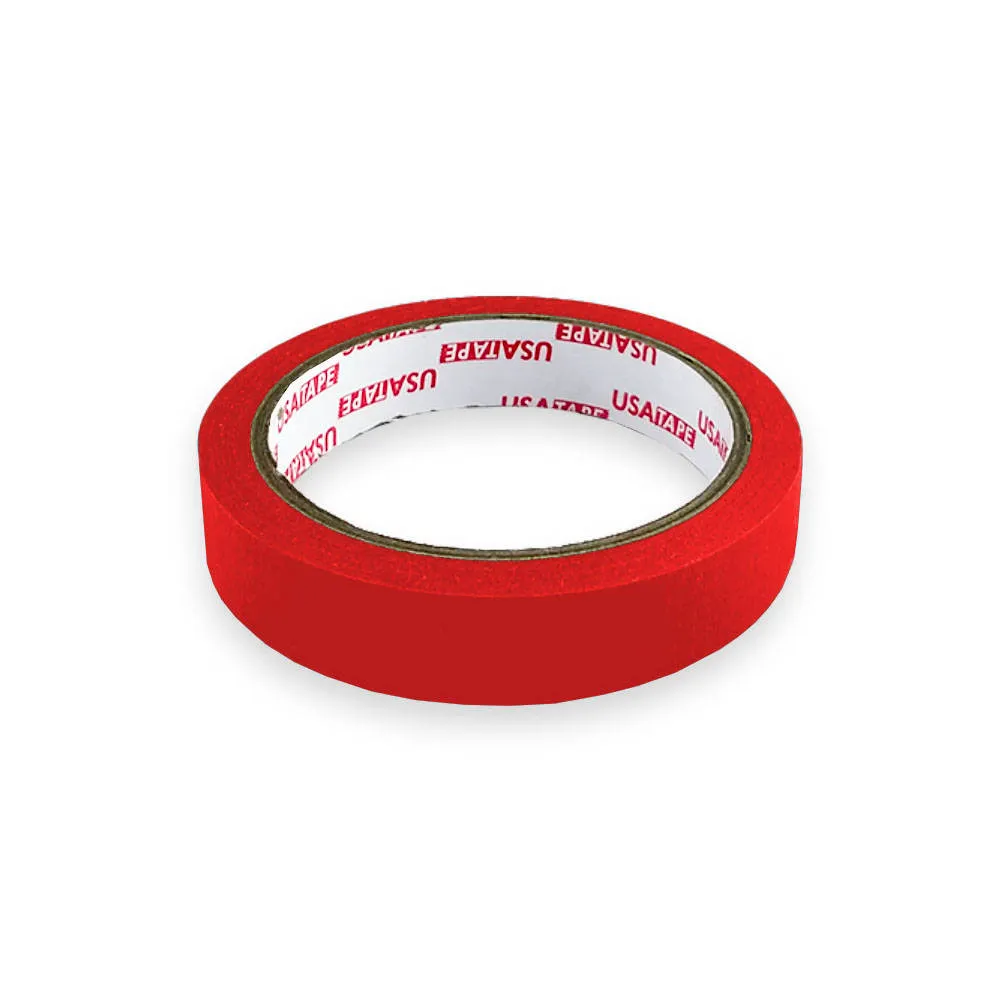 CINTA MASKING 18X20 ROJO ROLY