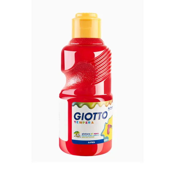 TEMPERA 250CC ROJO GIOTTO