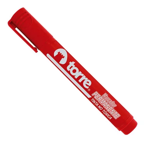 PLUMON PERMANENTE TORRE BISEL ROJO