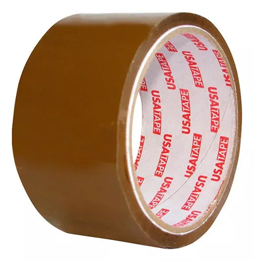 CINTA EMBALAJE CAFE 45 YDS USATAPE