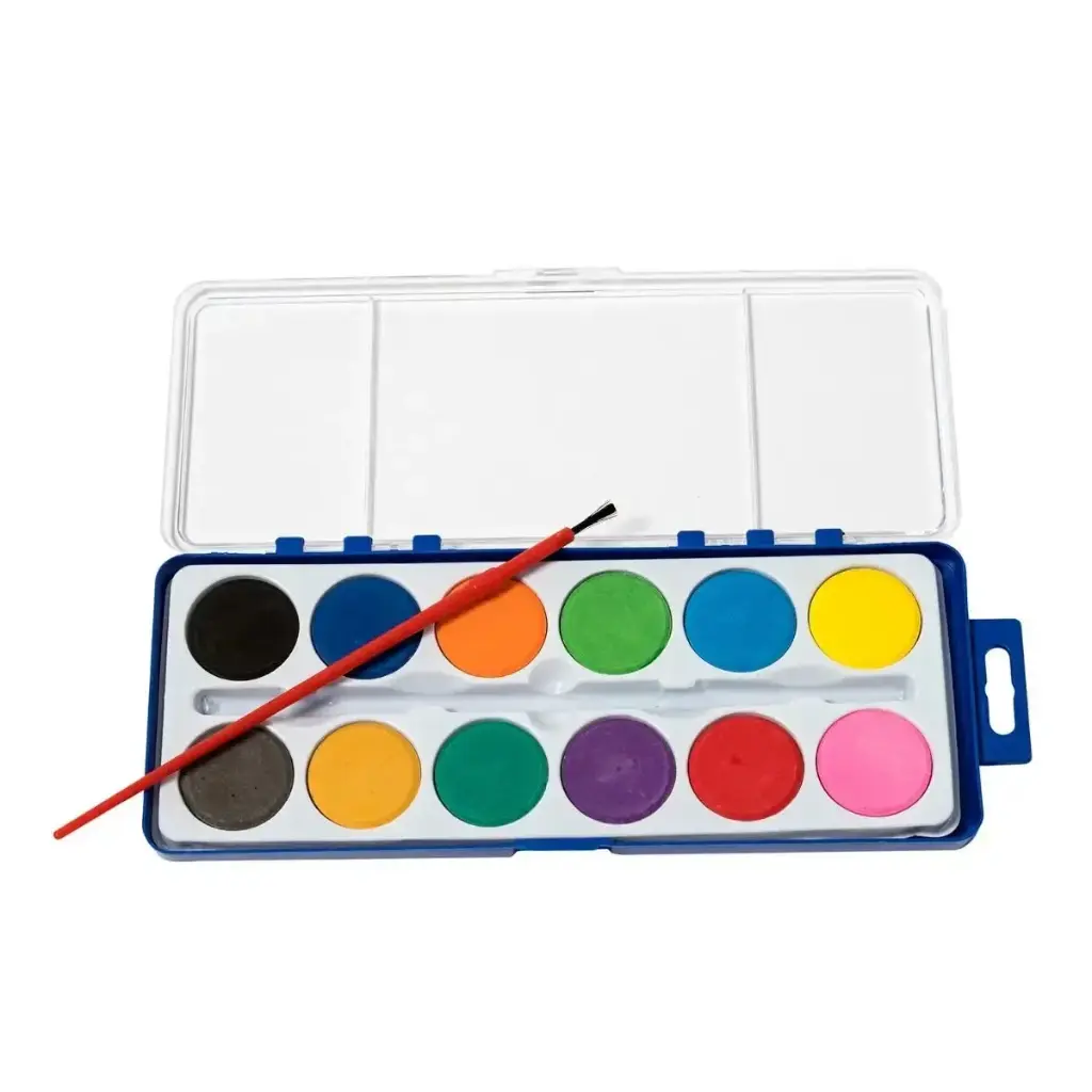 ACUARELA 12 COLORES EN CAJA ARTEL