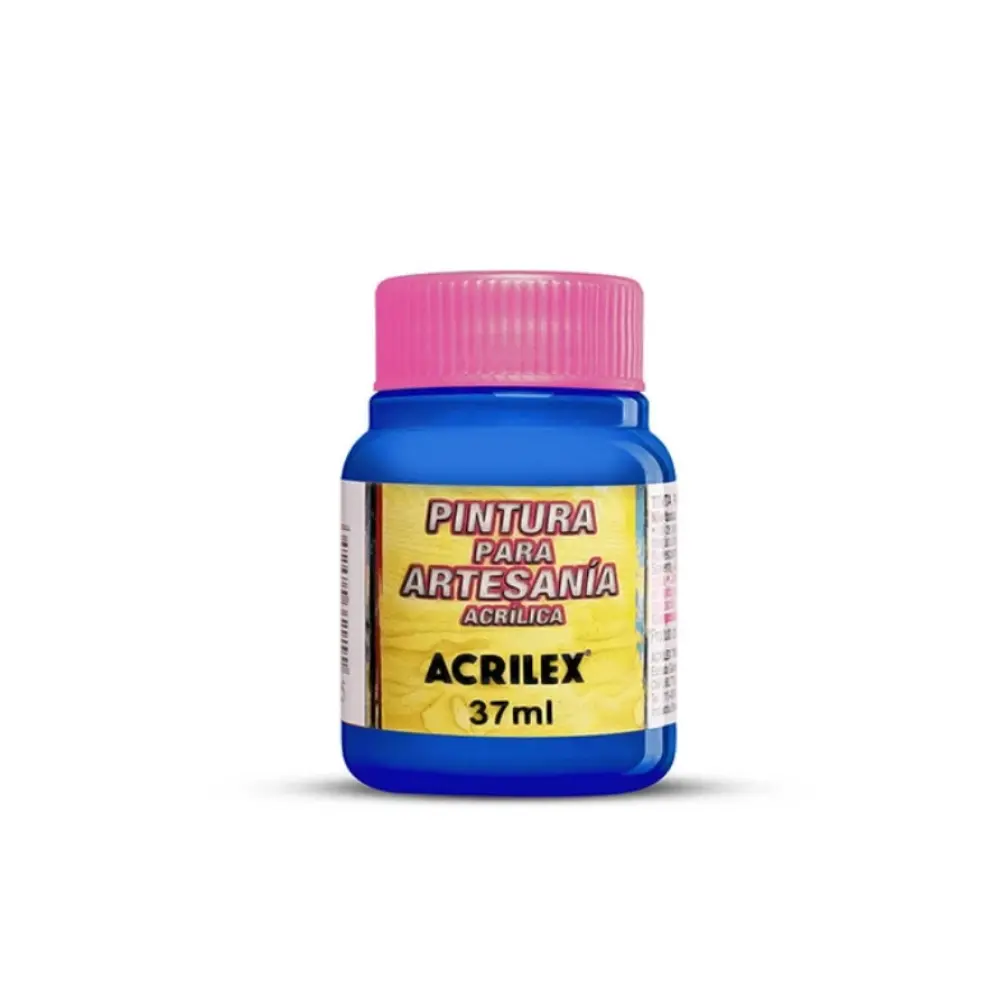 [7891153092638] PINTURA ARTESANIA ACRILEX 37ML AZUL ULTR