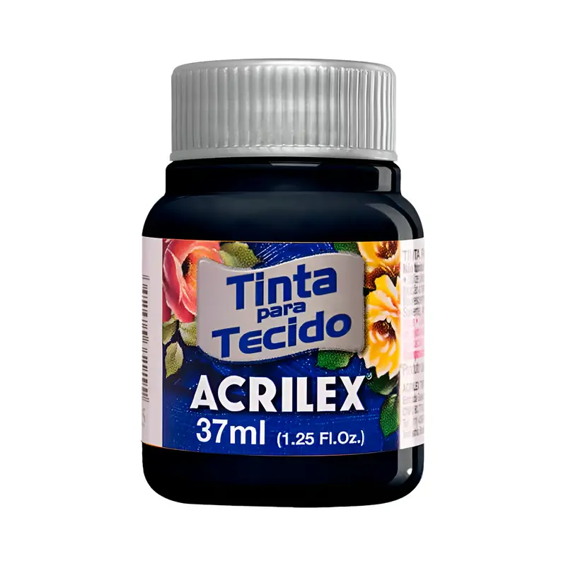 [7891153093833] PINTURA ARTESANIA ACRILEX 37ML NEGRO 520