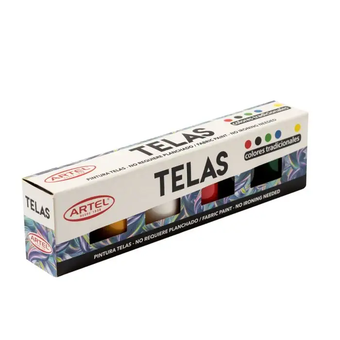[7807210018244] PINTURA GENERO 6 COLORES ARTEL 15ML