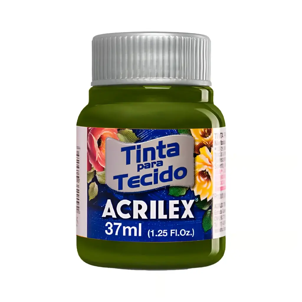 PINTURA GENERO ACRILEX 37ML VERDE OLIVA