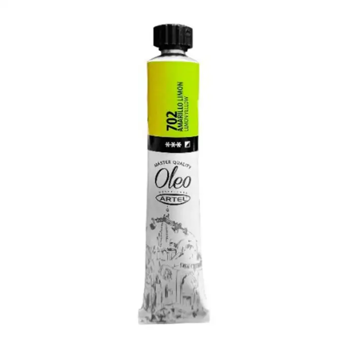 [7807210021930] PINTURA OLEO ESTUDIO Na702 AMARILLO LIMO