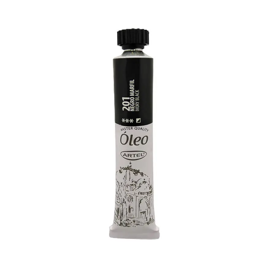 PINTURA OLEO ESTUDIO No 201 NEGRO MARFIL