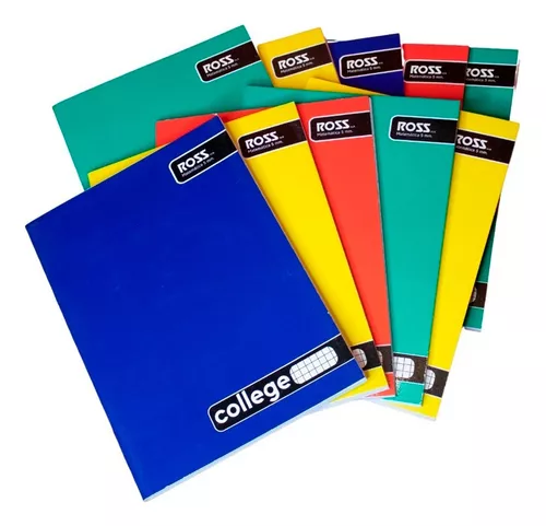 CUADERNO COLLEGE 5MM 80H.COLON