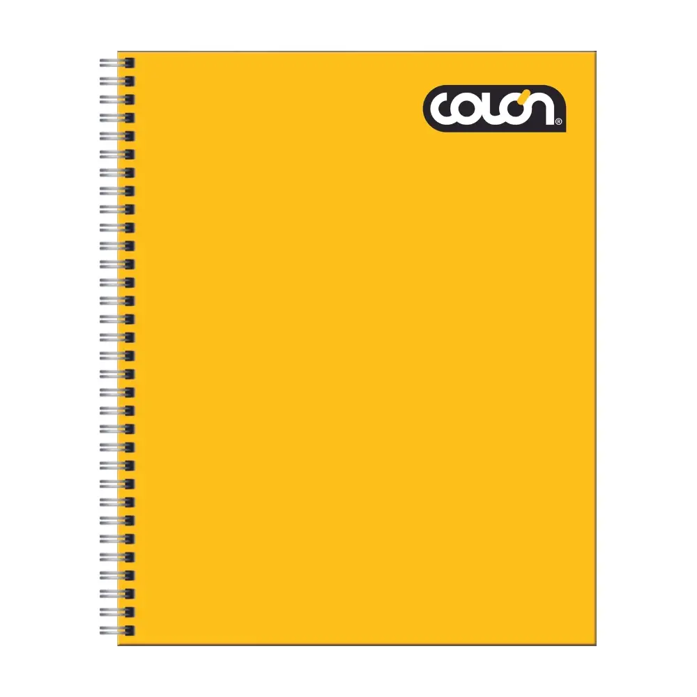 CUADERNO UNIV.7MM 100H COLON LISO DOBLE