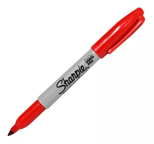 [1800180010344] PLUMON PERMANENTE SHARPIE  ROJO